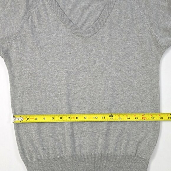 Talula Women's V Neck Soft Viscose Cashmere Knit Blend Long Sweater Grey Size M - Picture 10 of 11